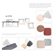 Aktueller Ambiente by Hesse Prospekt mit Tisch, "wo Design zu Hause ist und bleibt", Seite 11