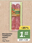 Traditionssalami von Eberswalder im aktuellen Netto mit dem Scottie Prospekt für 1,49 €