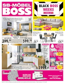 Bett im SB Möbel Boss Prospekt "BLACK BOSS WEEKS" mit 12 Seiten (Braunschweig)