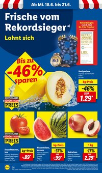 Nektarinen im aktuellen Lidl Prospekt (Essen) Nektarinen im Lidl Prospekt "LIDL LOHNT SICH" mit 63 Seiten (Essen)