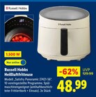 Heißluftfritteuse Modell „Satisfry Panoramic 27421-56“. von Russell Hobbs im aktuellen Lidl Prospekt für 48,99 €