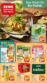 Aktueller REWE Supermarkt Prospekt in Kranichfeld und Umgebung, "Dein Markt" mit 26 Seiten, 18.08.2025 - 23.08.2025