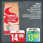 nah und gut Eibelstadt - Caffè Crema Angebot im Prospekt Caffè Crema bei nah und gut im Eibelstadt Prospekt für 13,99 €