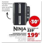 Airfryer double compartiment - Ninja en promo chez Hyper U Airfryer double compartiment - Ninja dans le catalogue Hyper U