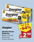 Alkaline Power Batterien Mignon AA im Angebot bei combi in Osnabrück Alkaline Power Batterien Mignon AA Angebote von Energizer bei combi Osnabrück für 2,99 €
