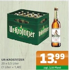 Getränke A-Z Gartz - Ur-Krostitzer Angebot im Prospekt Ur-Krostitzer bei Getränke A-Z im Gartz Prospekt für 13,99 €