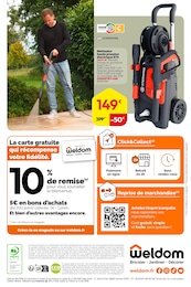 Offre Nettoyeur Haute-Pression dans le catalogue Weldom du moment à la page 8