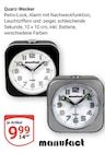 Aktuelles Quarz-Wecker Angebot bei GLOBUS in Duisburg ab 9,99 €