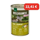 Promo REAL NATURE WILDERNESS chatons True Country Huhn & Lachs 6x400 g à 22,41 € dans le catalogue Maxi Zoo à Neuville-en-Ferrain