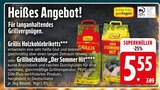 Grillis Holzkohlebriketts Angebote von proFagus bei EDEKA Friedrichshafen für 5,55 €