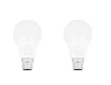 Lot de 2 ampoules SMD LED A60 Opaque culot B22 806 Lumens en promo chez Brico Cash Herblay à 8,10 €