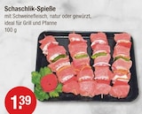 Schaschlik-Spieße bei V-Markt im Lechbruck Prospekt für 1,39 €