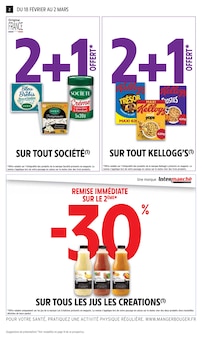 Prospectus Intermarché en cours, "TOUT VOTRE MAGASIN CONTRE LA VIE CHÈRE", page 2 sur 20