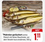 Aktuelles Makrelen geräuchert Angebot bei EDEKA in Pforzheim ab 1,11 €