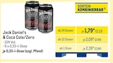 Jack Daniel‘s & Coca Cola/Zero im Angebot bei METRO in Erlangen Jack Daniel‘s & Coca Cola/Zero Angebote bei METRO Erlangen für 2,13 €