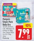 Single-Pack Baby-Dry im Angebot bei EDEKA in Falkensee Single-Pack Baby-Dry Angebote von Pampers bei EDEKA Falkensee für 7,99 €