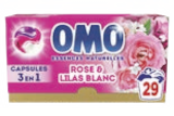 Lessive Capsules 3 en 1 Rose & Lilas Blanc - OMO en promo chez Supeco Lessive Capsules 3 en 1 Rose & Lilas Blanc - OMO dans le catalogue Supeco