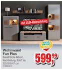 Aktuelles Wohnwand Fun Plus Angebot bei Die Möbelfundgrube in Bad Kreuznach ab 599,99 €
