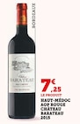 Promo Haut-médoc aop rouge 2015 à 7,25 € dans le catalogue Super U à Prades