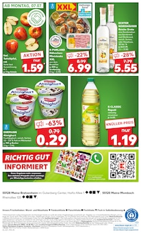 Äpfel im aktuellen Kaufland Prospekt (Mainz) Äpfel im Kaufland Prospekt "Aktuelle Angebote" mit 62 Seiten (Mainz)