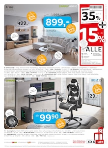 Ecksofa im XXXLutz Möbelhäuser Prospekt "NR.1 BEIM PREIS" mit 37 Seiten (Bochum)