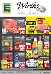 EDEKA Prospekt "Aktuelle Angebote", 30 Seiten, 21.09.2026 - 21.09.2026 Aktueller EDEKA Prospekt, "Aktuelle Angebote", mit Angeboten der Woche, gültig von 21.09.2026 bis 21.09.2026