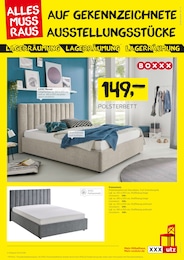 XXXLutz Möbelhäuser Polsterbett im Prospekt 