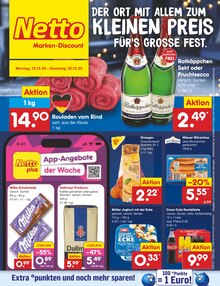 Fleisch im aktuellen Netto Marken-Discount Prospekt (Paderborn) Fleisch im Netto Marken-Discount Prospekt "Aktuelle Angebote" mit 64 Seiten (Paderborn)