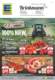 EDEKA Prospekt für Bielefeld mit 24 Seiten EDEKA Prospekt für Bielefeld: "Aktuelle Angebote", 24 Seiten, 11.08.2025 - 16.08.2025