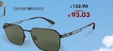 Sonnenbrille Angebote von EMPORIO ARMANI bei Travel FREE Chemnitz für 93,03 €