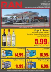 RAN Tankstellen Prospekt der aktuellen Woche mit 2 Seiten, gültig von 01.11.2025 bis 15.11.2025, in Kißlegg und Umgebung Aktueller RAN Tankstellen Prospekt in Kißlegg und Umgebung, "RAN" mit 2 Seiten, 01.11.2025 - 15.11.2025