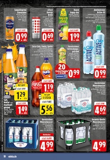 Coca Cola im EDEKA Prospekt "Aktuelle Angebote" mit 24 Seiten (Osnabrück)