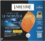 Saumon fumé Le Norvège - LABEYRIE en promo à 7,89 € chez Supermarchés Match Saumon fumé Le Norvège - LABEYRIE dans le catalogue Supermarchés Match