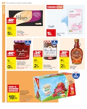 Promos Confiture dans le catalogue "LES JOURNÉES BELLES ET REBELLES" de Carrefour à la page 76