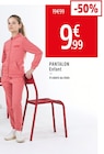 Intersport Roques - Promo Pantalon Enfant Promo Pantalon Enfant à 9,99 € dans le catalogue Intersport à Roques
