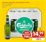 Aktuelle Bier Angebote bei Netto Marken-Discount in Pirna Aktuelles Lager Beer oder Alkoholfrei O,0% Angebot bei Netto Marken-Discount in Pirna ab 14,99 €