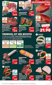Mettwurst im Kaufland Prospekt "Hier bin ich richtig" mit 61 Seiten (Augsburg)