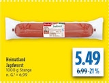 Jagdwurst bei diska im Blankenstein Prospekt für 5,49 €