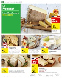 Prix et réduction Fourme D'ambert dans le prospectus Carrefour en cours Offre Fourme D'ambert dans le catalogue Carrefour du moment à la page 34