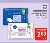 3 in 1 Reinigungstücher im Angebot bei Marktkauf in Görlitz 3 in 1 Reinigungstücher Angebote von Nivea bei Marktkauf Görlitz für 2,00 €