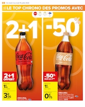 Coca-Cola Angebote im Prospekt "LE TOP CHRONO DES PROMOS" von Carrefour auf Seite 8