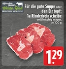 1a Rinderbeinscheibe Angebote von Münsterländer Weide-Rind bei E center Borken für 1,29 €