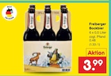 Bockbier im Angebot bei Netto Marken-Discount in Gera Bockbier Angebote von Freiberger bei Netto Marken-Discount Gera für 3,99 €