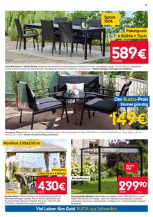 Zelt im Rusta Prospekt "Willkommen zu Hause in Schweden!" mit 24 Seiten (Jena)