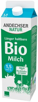 Milch von Andechser Natur im aktuellen REWE Prospekt für €1.49