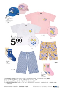 Catalogue Zeeman de la semaine "Cette semaine : des imprimés citron avec Mickey et Minnie." avec 2 pages, valide du 16/05/2026 au 22/05/2026 pour Les Pavillons-sous-Bois et alentours Prospectus Zeeman de la semaine "Cette semaine : des imprimés citron avec Mickey et Minnie." avec 2 pages, valide du 16/05/2026 au 22/05/2026 pour Les Pavillons-sous-Bois et alentours