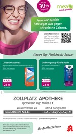 mea - meine apotheke Apotheken Prospekt der aktuellen Woche mit 4 Seiten, gültig von 01.01.2026 bis 31.01.2026, in Brunsleberfeld und Umgebung Aktueller mea - meine apotheke Apotheken Prospekt in Brunsleberfeld und Umgebung, "Unsere Januar-Angebote" mit 4 Seiten, 01.01.2026 - 31.01.2026