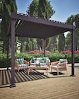 Pergola bioclimatique 3x3 Toscana - Carrefour à Mâcon Pergola bioclimatique 3x3 Toscana en promo chez Carrefour Mâcon à 649,99 €