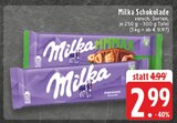 Schokolade im Angebot bei E center in Voerde Schokolade Angebote von Milka bei E center Voerde für 2,99 €