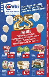 combi Supermarkt Prospekt der aktuellen Woche mit 2 Seiten, gültig von 01.09.2025 bis 06.09.2025, in Aschendorf und Umgebung Aktueller combi Supermarkt Prospekt in Aschendorf und Umgebung, "Markt - Angebote" mit 2 Seiten, 01.09.2025 - 06.09.2025